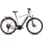 Cube Touring Hybrid Pro 625 Electric Bike in Pearlysilver/Black