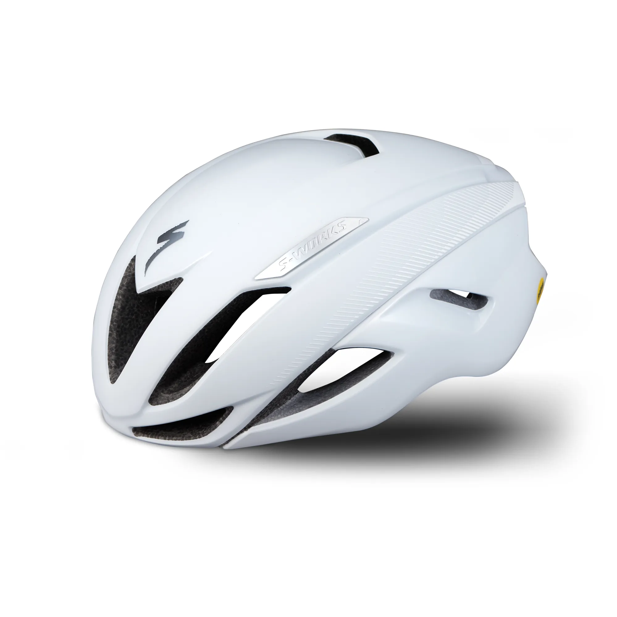 SPECIALIZED S WORKS EVADE ANGI AERO HELMET IN WHITE