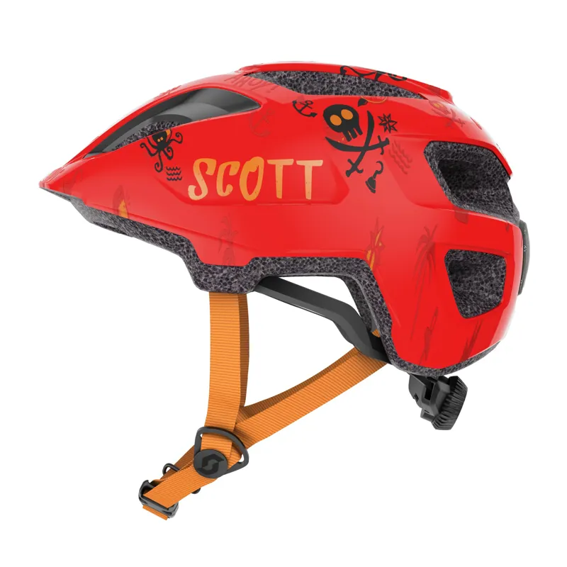 Scott Spunto CE Kids Helmet in Red-1