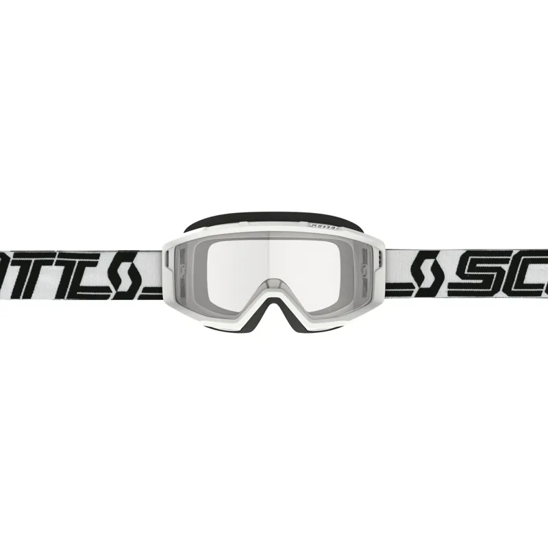 Primal Clear Goggles in White-1