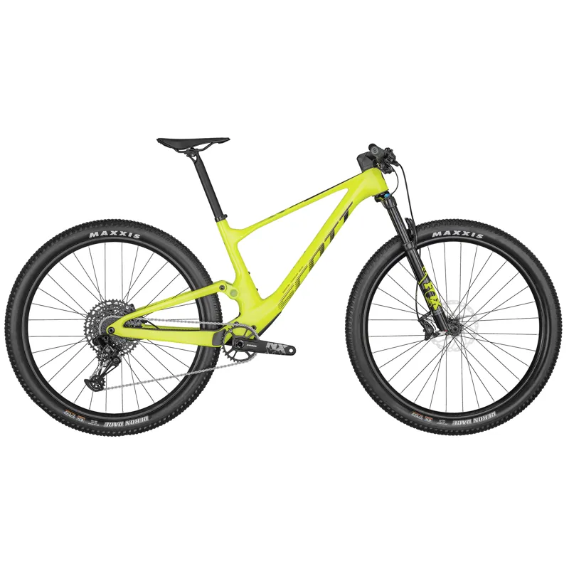 2022 Scott Spark RC Comp Mountain Bike in Yellow