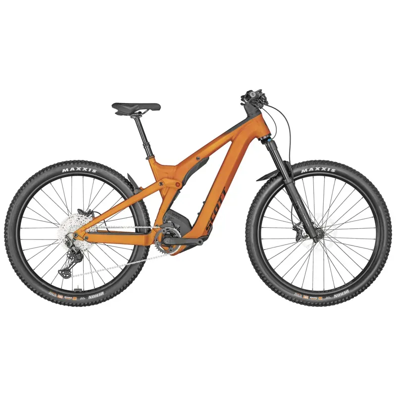 Scott Strike eRIDE 910 EVO Electric Mountain Bike in Orange