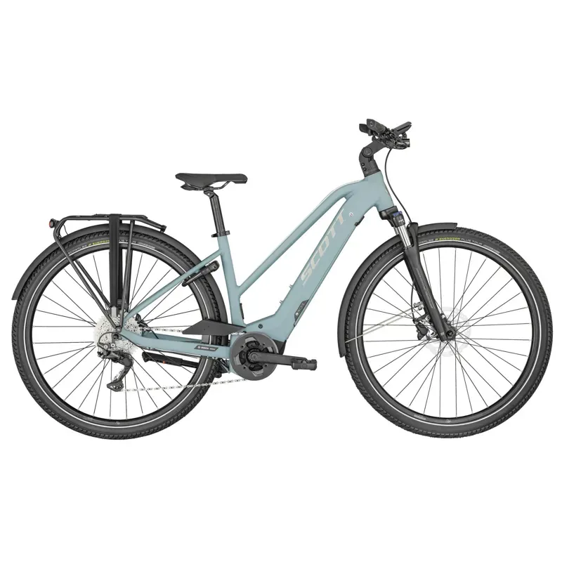 Scott Sub Tour eRIDE 10 Womens Electric Hybrid in Blue