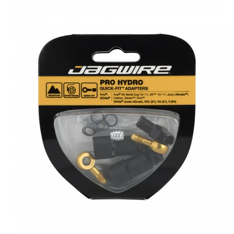 Jagwire PRO Quick-Fit Adapter HFA207 for Avid Juicy/XX and SRAM G2/Guide in Black-2