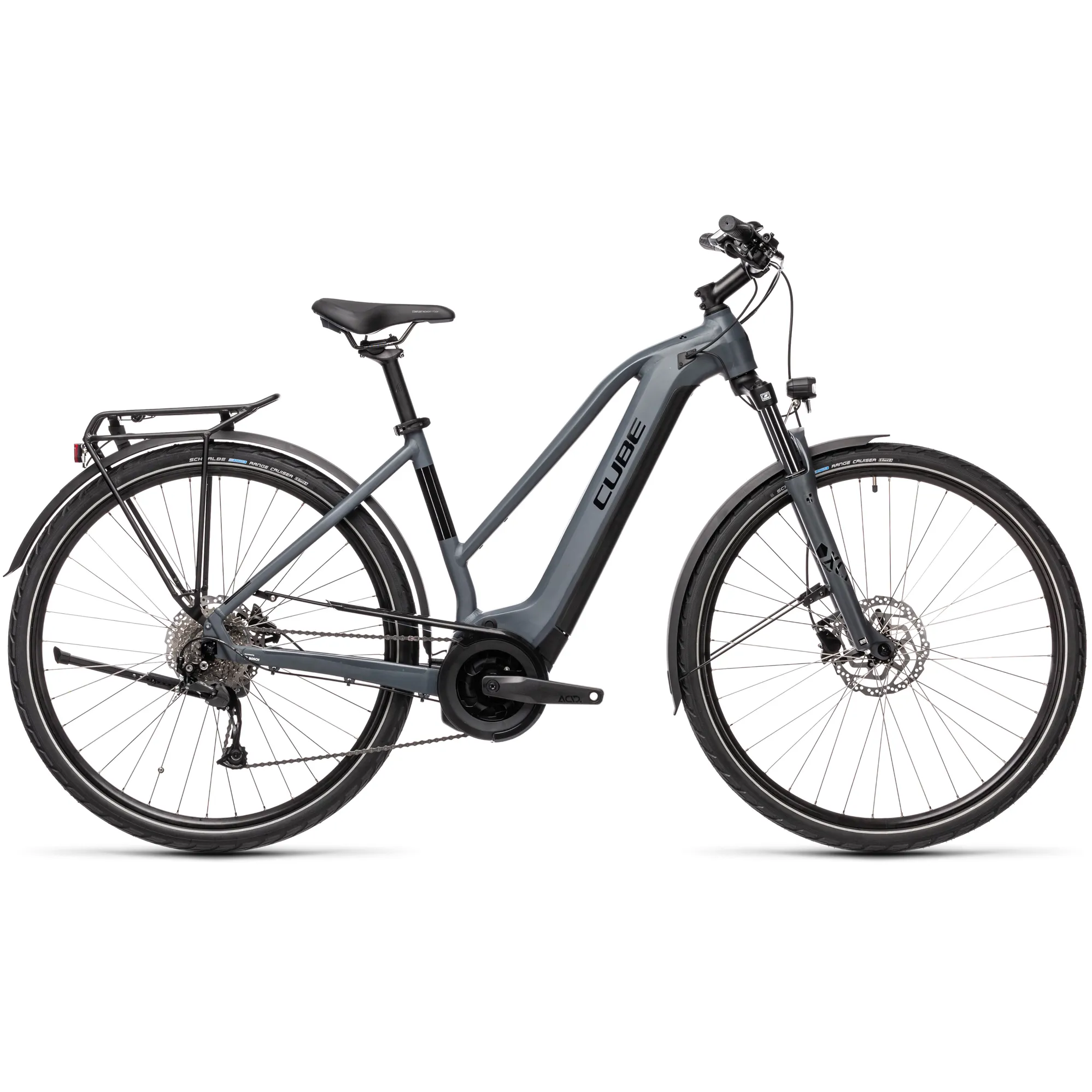 2021 Cube Touring Hybrid One 500 eBike in Grey