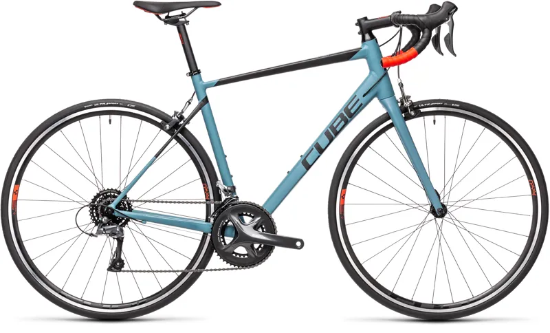 cube blue bike