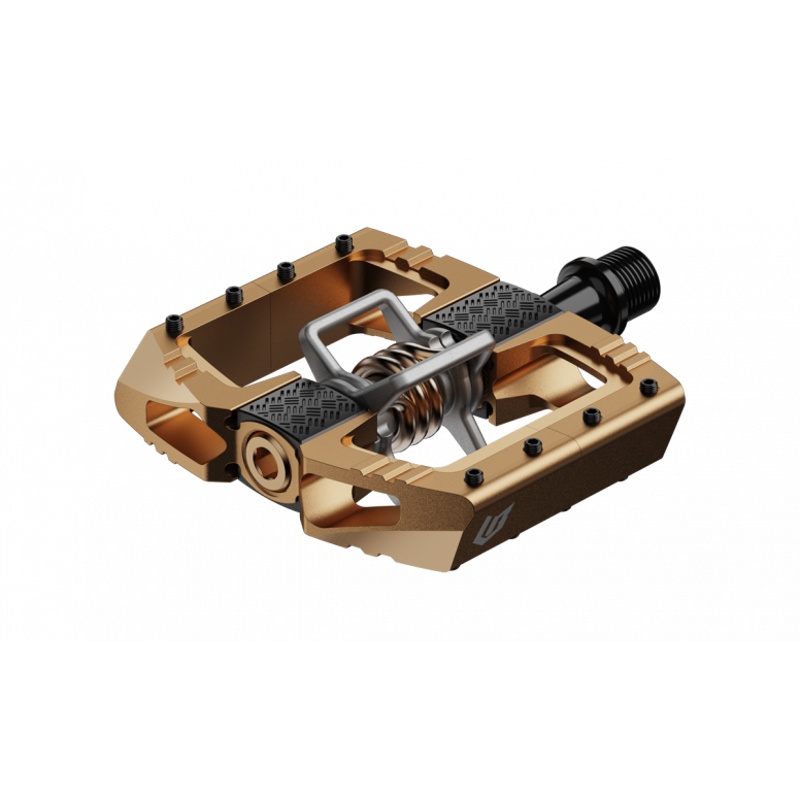 Crankbrothers Mallet DS Loic Bruni Ed. Clipless DH Pedals in Bronze-5