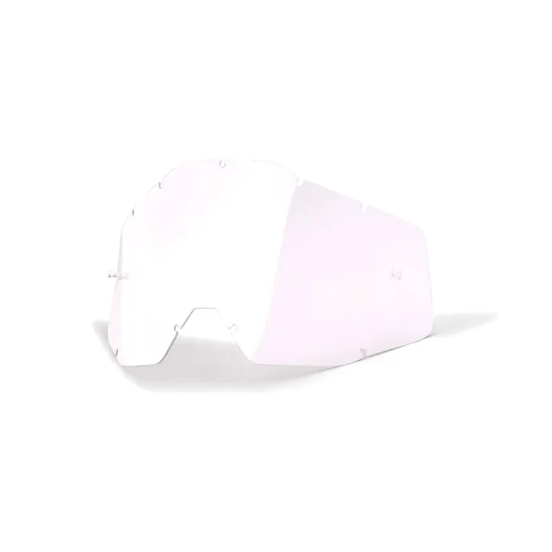 100% Accuri/Racecraft/Strata Anti-Fog Replacement Lens in Clear