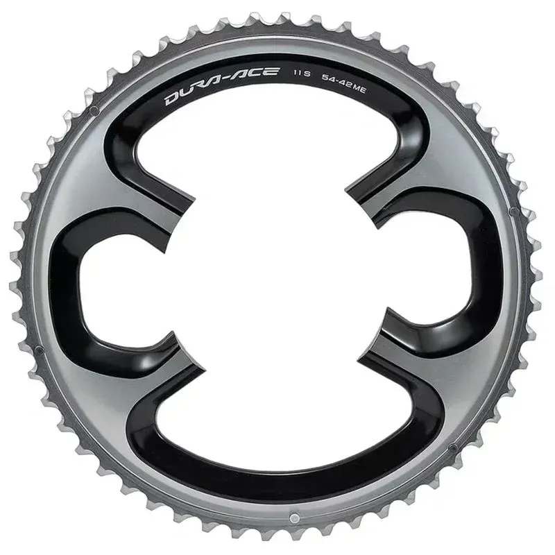 Shimano Spares Dura-Ace FC-9000 Chainring 110mm 4-Bolt in Silver-1