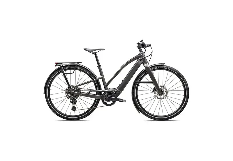 Specialized Turbo Vado SL 2 4.0 Step-Through eHybrid Bike in Gunmetal/Smoke Frost
