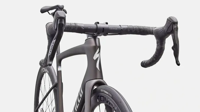 Specialized Tarmac SL9 Expert SRAM Force AXS Road Bike in Smoke/Silver-7