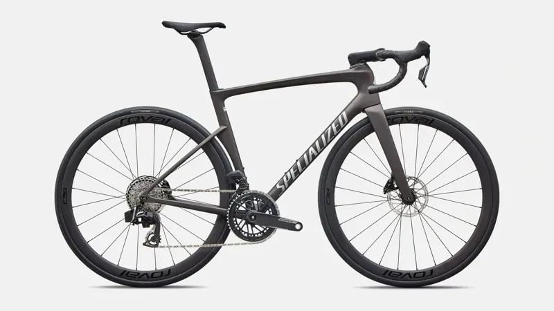 Specialized Tarmac SL9 Expert SRAM Force AXS Road Bike in Smoke/Silver