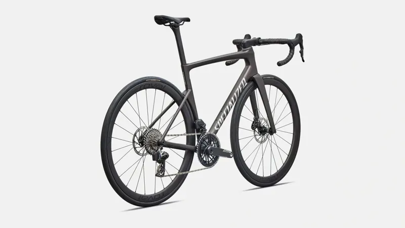 Specialized Tarmac SL9 Expert SRAM Force AXS Road Bike in Smoke/Silver-5