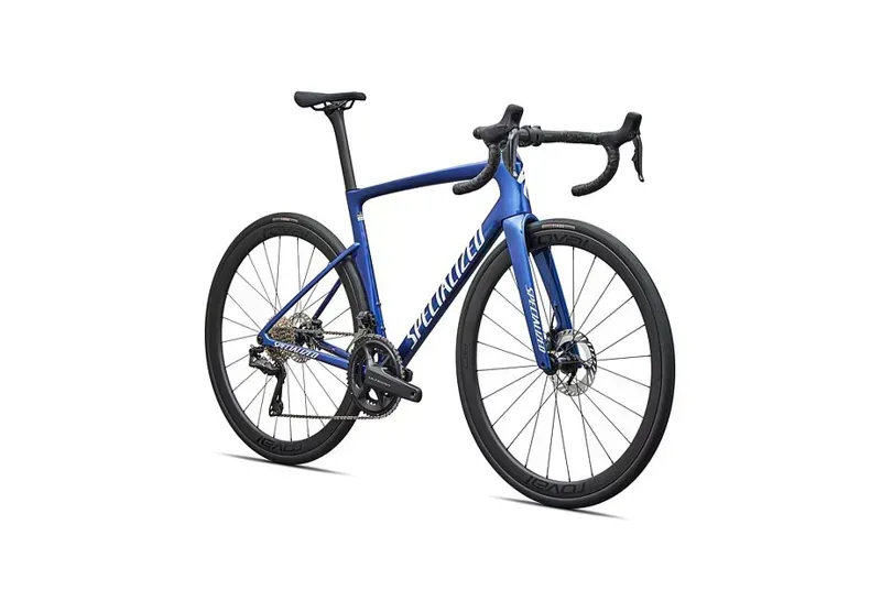 Specialized Tarmac SL9 Expert Shim. Ult. Di2 Road Bike in Blue/White-4