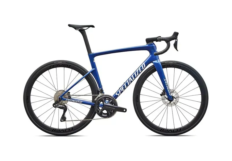 Specialized Tarmac SL9 Expert Shim. Ult. Di2 Road Bike in Blue/White-1