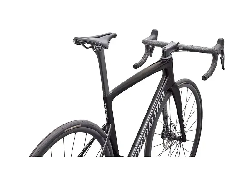 Specialized Tarmac SL9 Comp SRAM Riv. AXS Road Bike in Charc./Dolomite-3