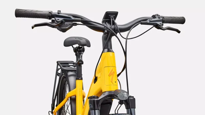 Specialized Turbo Vado 5.0 Step-Through eHybrid Bike in California Sunshine-4