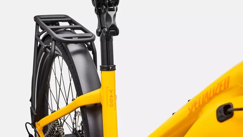 Specialized Turbo Vado 5.0 Step-Through eHybrid Bike in California Sunshine-5