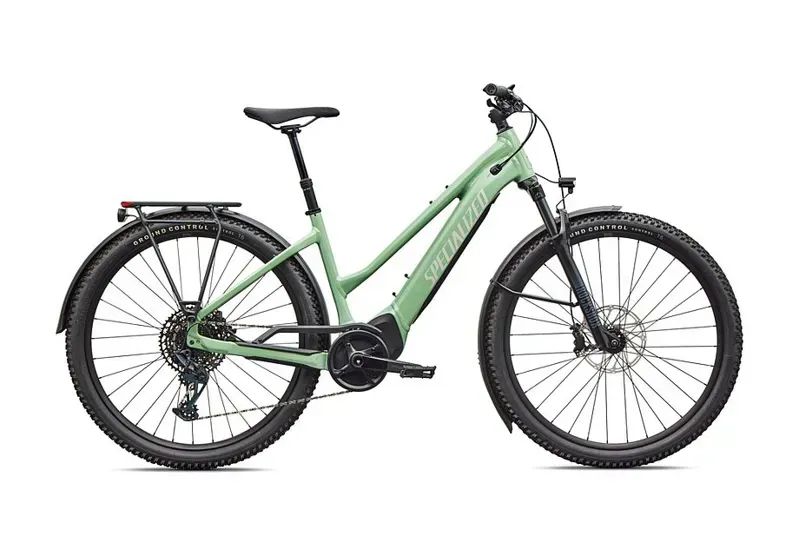 Specialized Turbo Tero 5.0 EQ ST e-Hybrid Bike in Pistachio-1
