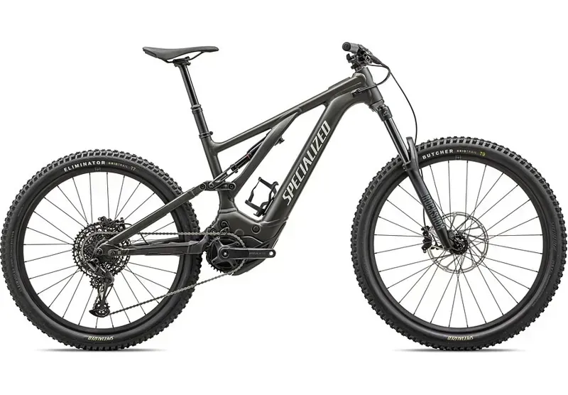 Specialized Turbo Levo Alloy E-MTB in Satin Dark Moss Green/Dune White