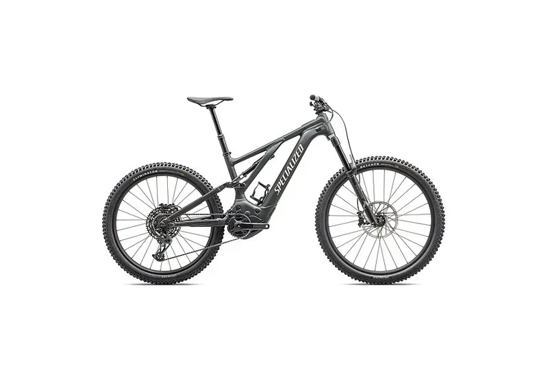 Specialized Turbo Levo E-Mountain Bike In Satin Dark Moss Green/Dune White