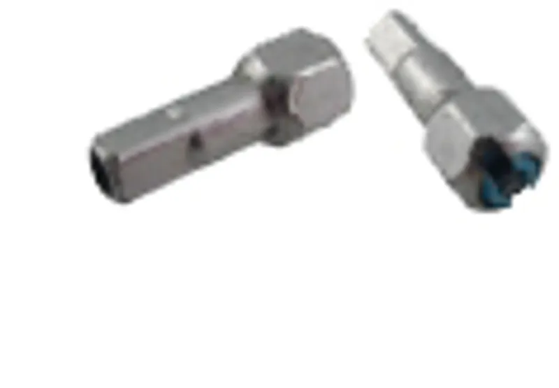 Alpina Locking Hex Head Brass Nipple 10-pack in Silver-1