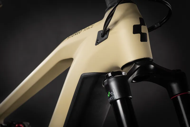 2021 Cube Stereo Hybrid 160 HPC Race 625 27.5 Electric Bike in Brown-1