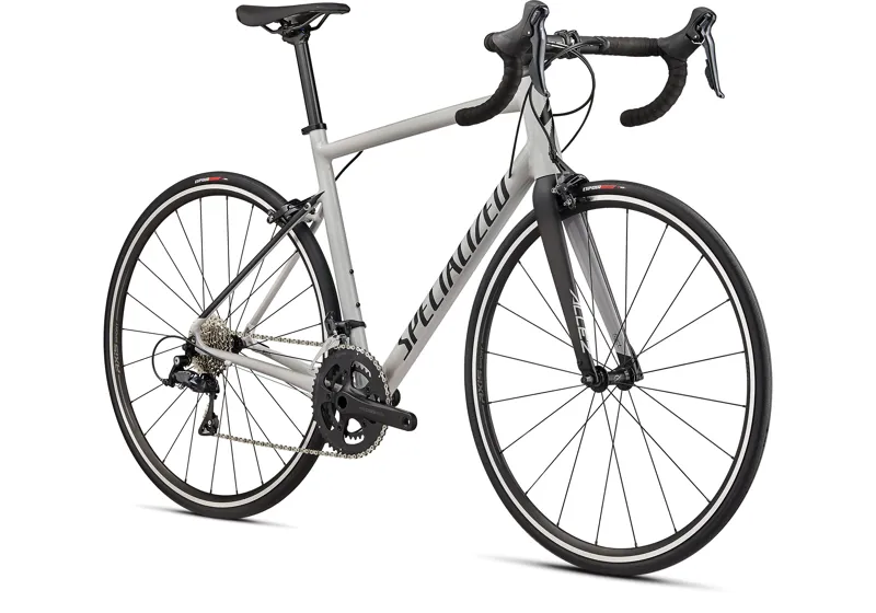 white specialized road bike