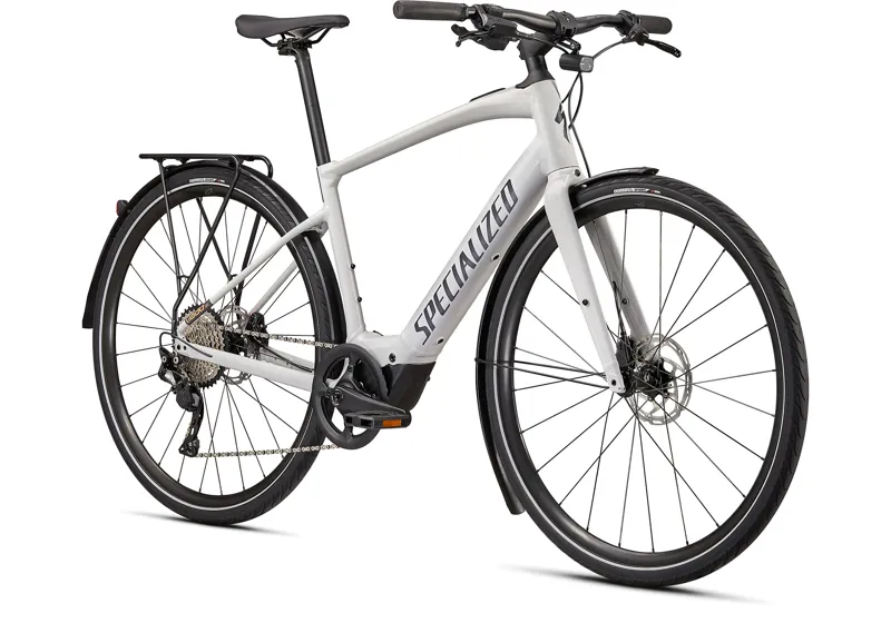 2021 Specialized Turbo Vado SL 4.0 EQ Electric Hybrid Bike in White