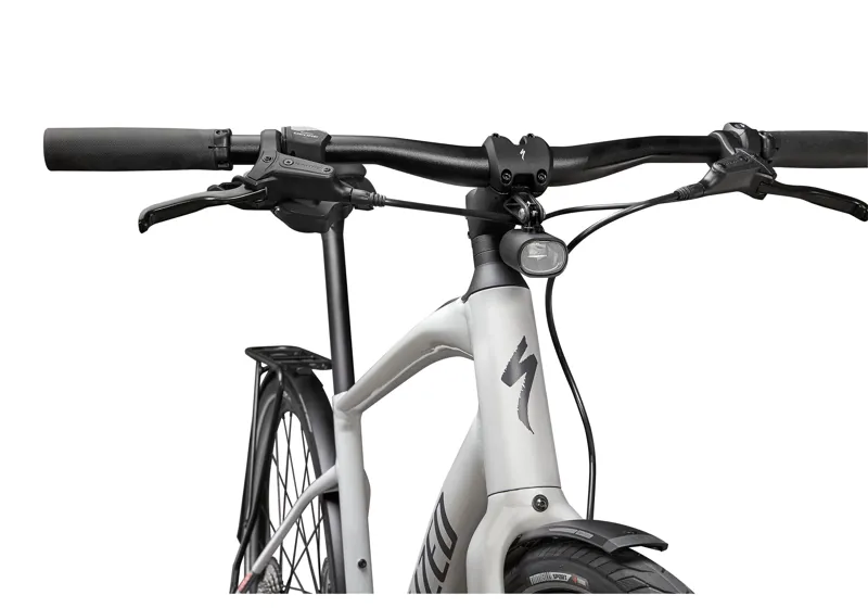 2021 Specialized Turbo Vado SL 4.0 EQ Electric Hybrid Bike in White-4