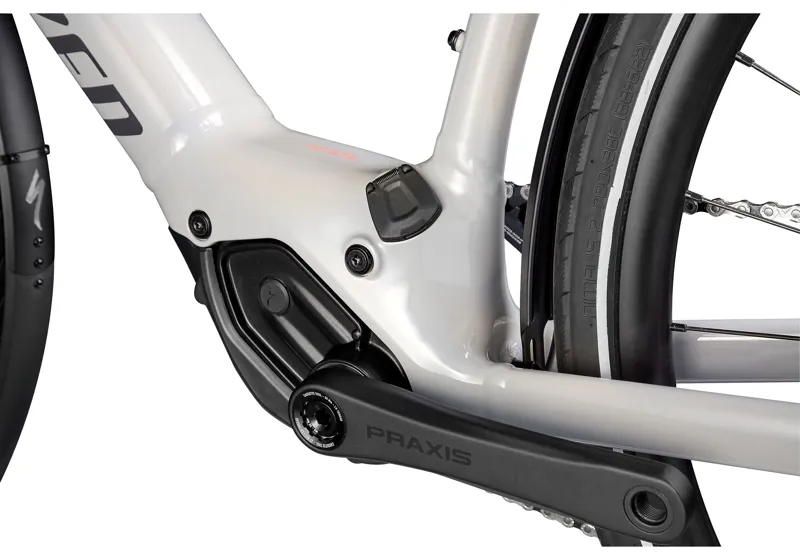 2021 Specialized Turbo Vado SL 4.0 EQ Electric Hybrid Bike in White-2