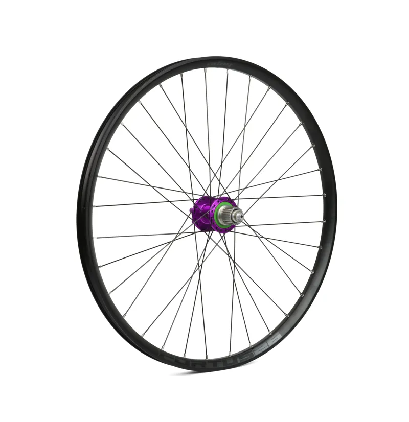 Hope Fortus Pro 4 26 26W Rear Wheel in Purple-1