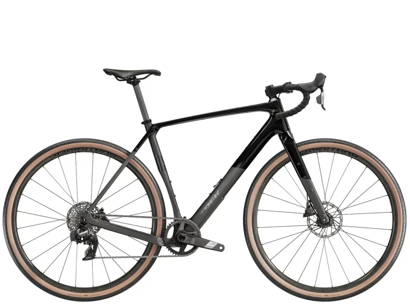Trek Checkpoint SL 5 AXS Gravel Bike In Trek Black/Matte Carbon Smoke