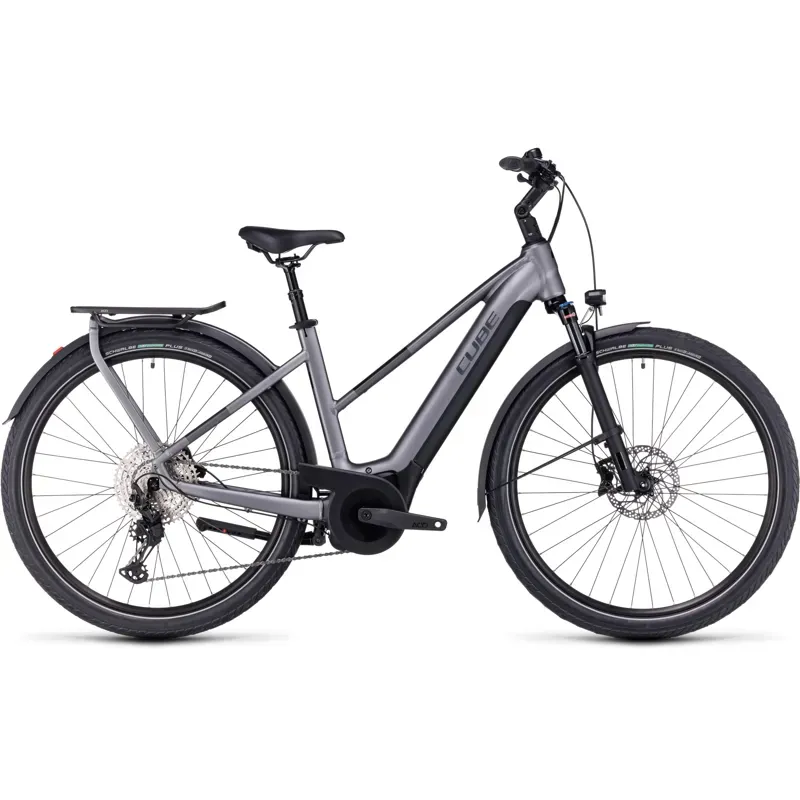Cube Touring Hybrid EXC 625 eBike in Grey/Metal-2