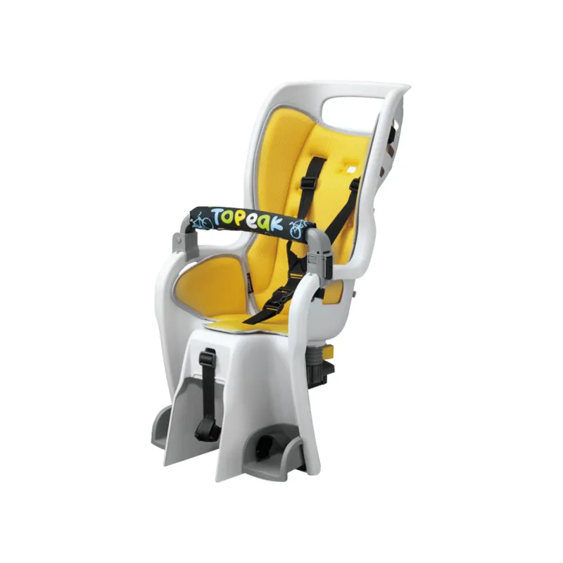 Topeak Babyseat II Disk Brake Child Carrier in Grey/Yellow