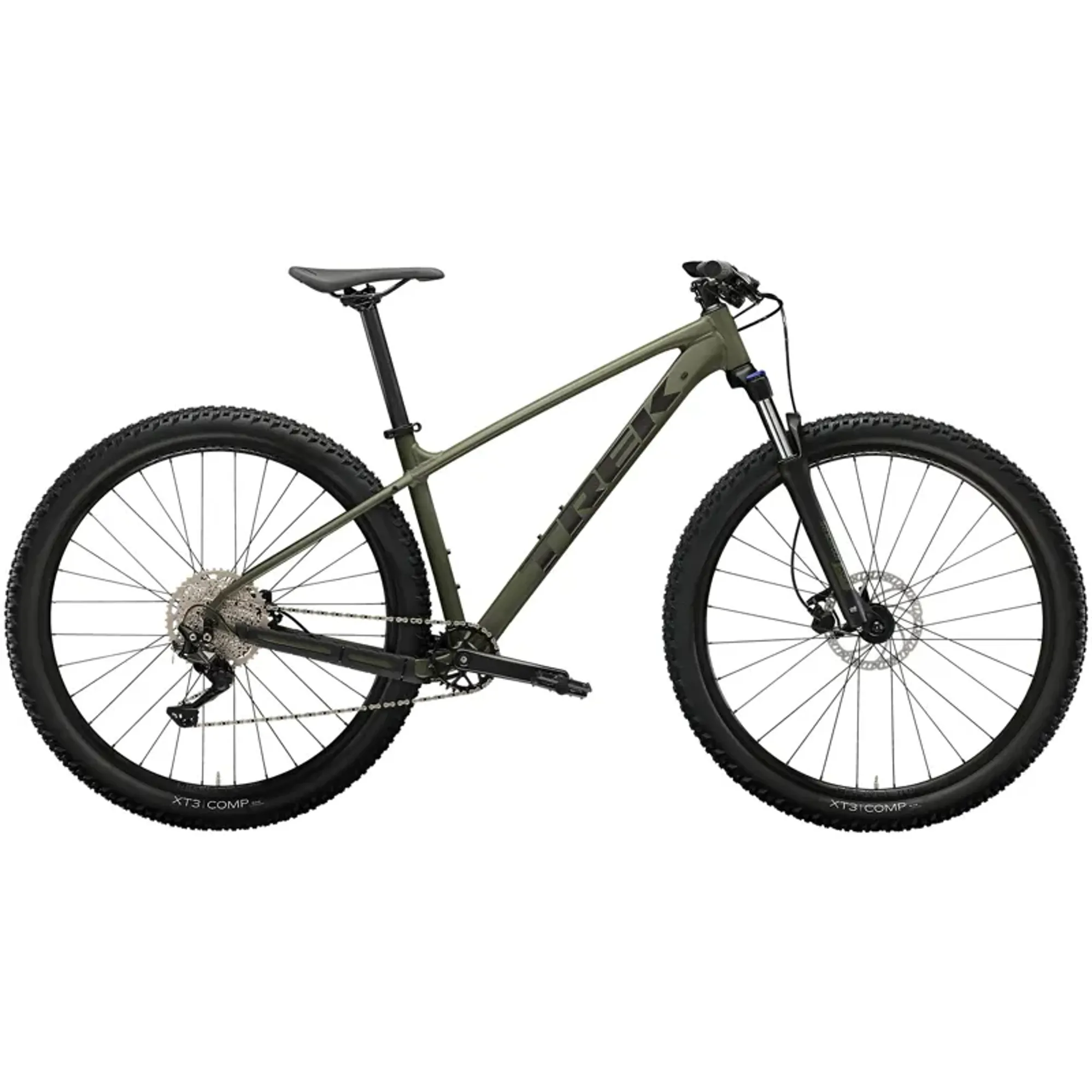 Trek Marlin Mountain Bike in Matte Olive Grey - Main Image