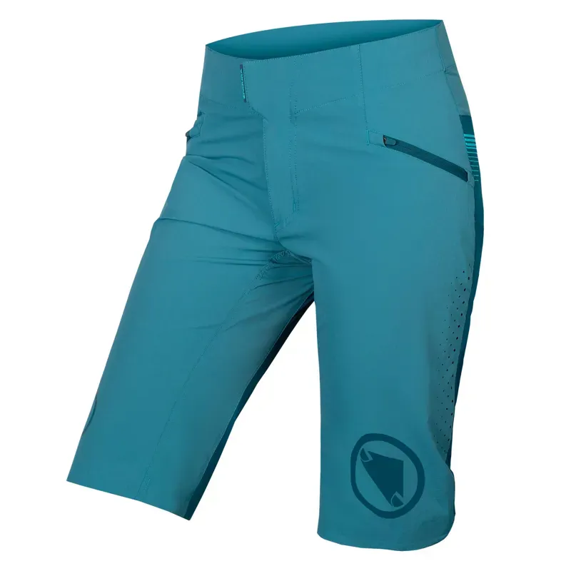 Endura SingleTrack Lite Womens Shorts in Kingfisher