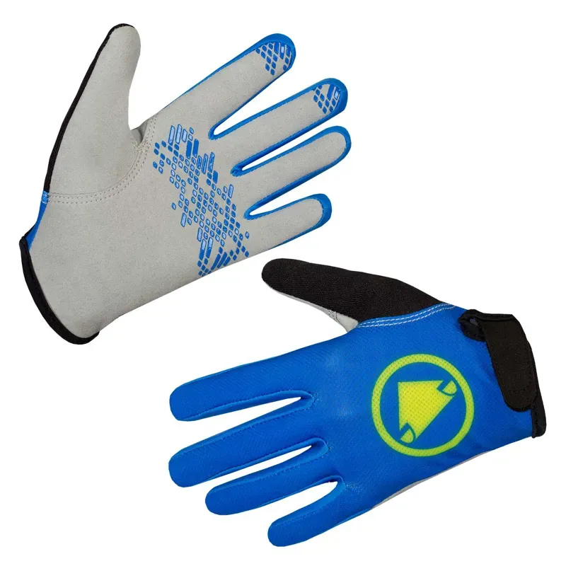 Endura Hummvee Kids Gloves in Blue