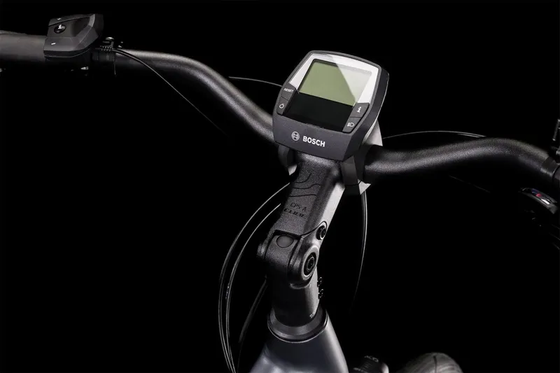 2022 Cube Supreme Sport Hybrid Pro 625 Electric Hybrid Bike in Grey-2