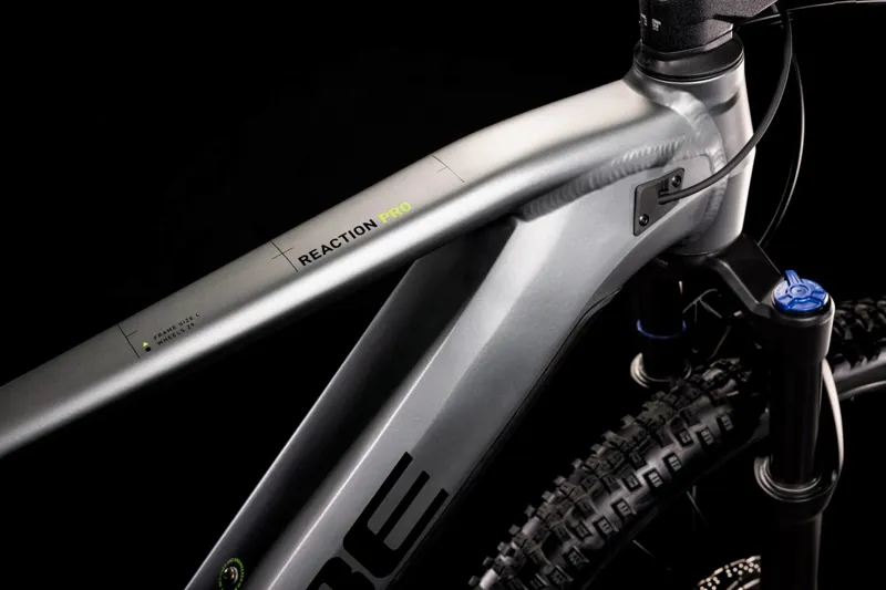 2022 Cube Reaction Hybrid Pro 625 Electric Mountain Bike in Grey-4