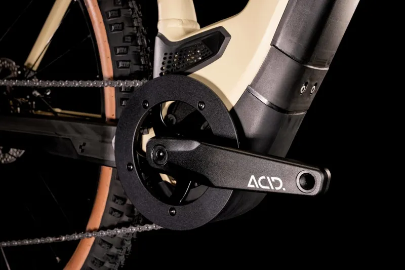 2022 Cube Reaction Hybrid Pro 625 Electric Mountain Bike in Brown-4