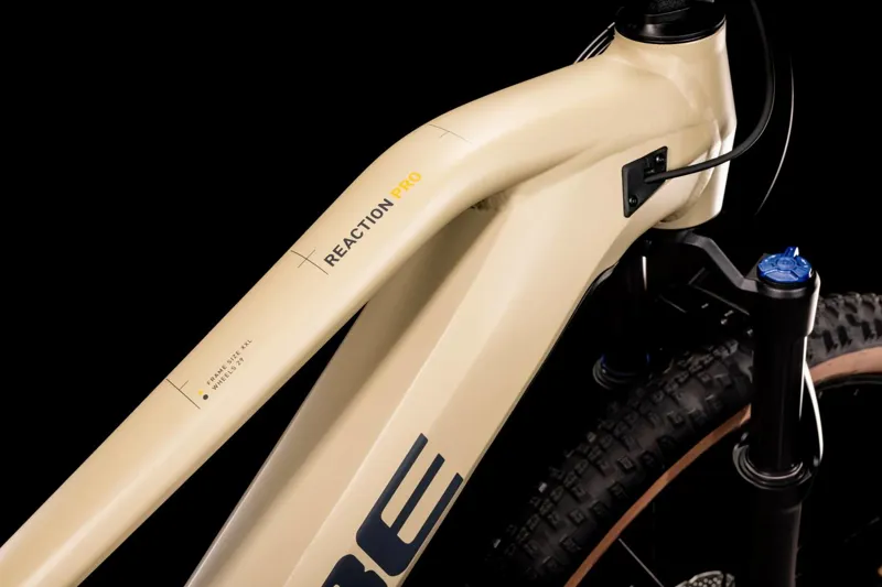 2022 Cube Reaction Hybrid Pro 625 Electric Mountain Bike in Brown-2