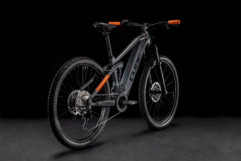 2022 Cube Stereo Hybrid 120 Pro 625 Electric Mountain Bike in Grey-6