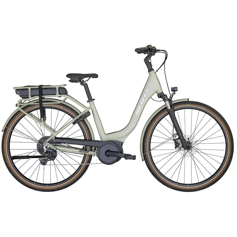 Scott Sub Active eRIDE 20 Rack Bike in Beige