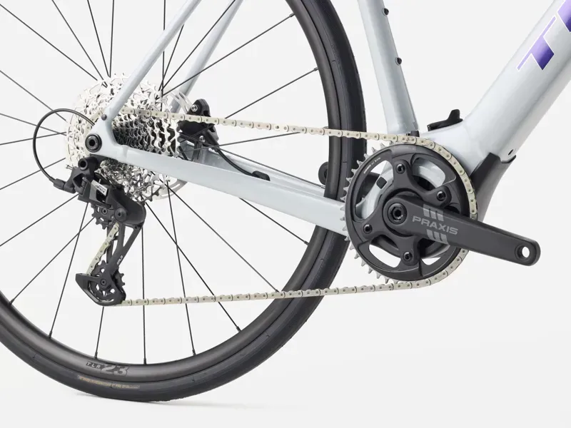 Trek Domane+ ALR 5 E-Road eBike in Plasma Grey Pearl-4