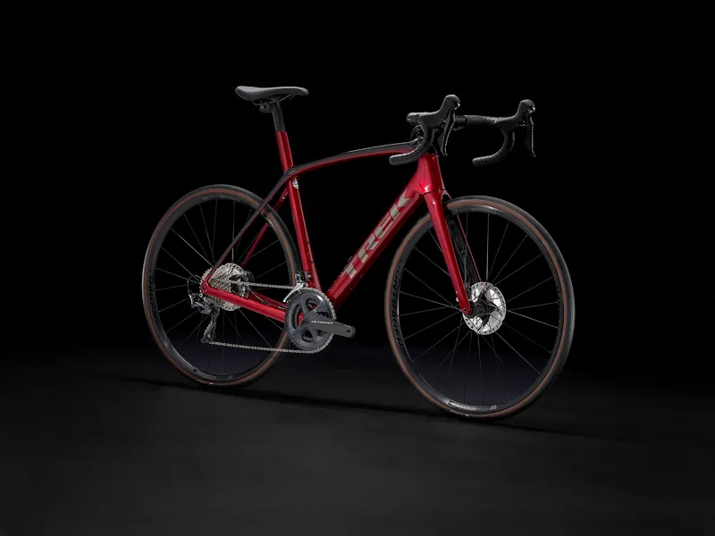 Trek Domane SL 6 Carbon Performance Road Bike in Red-1