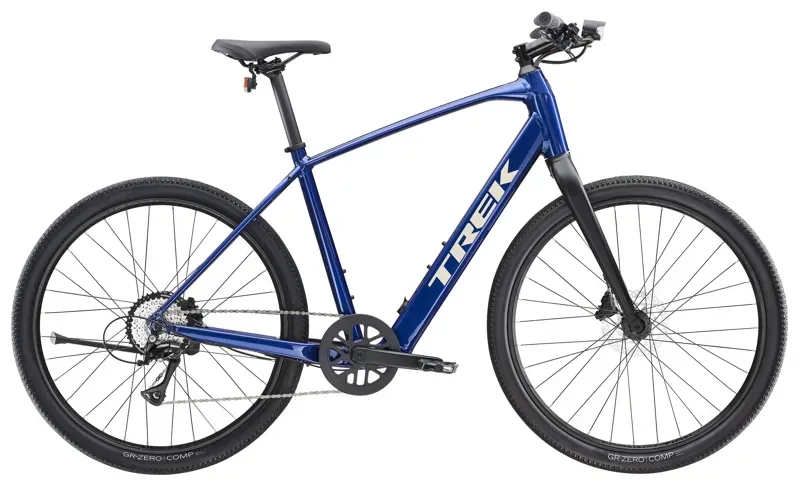 Trek Dual Sport+ 2 LT e-Hybrid Bike In Hex Blue