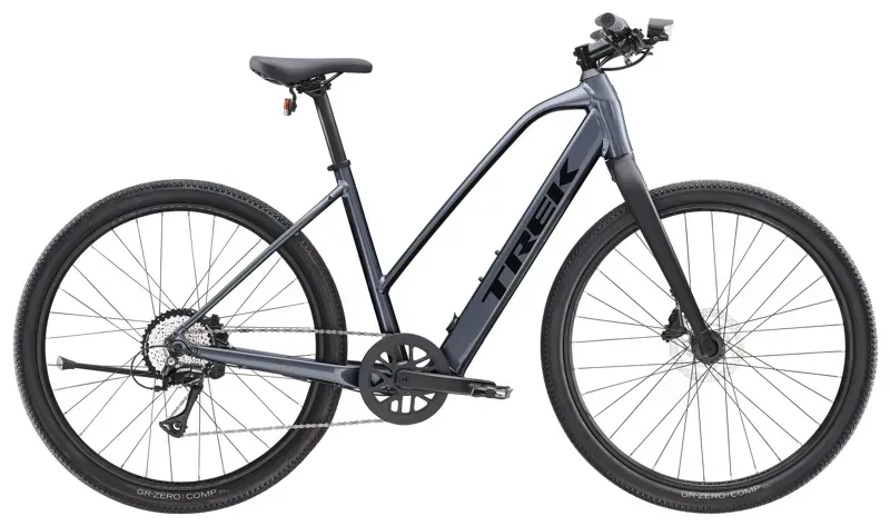 Trek Dual Sport+ 2 Stagger LT e-Hybrid Bike In Galactic Grey