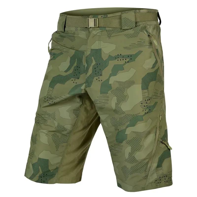 Endura Hummvee Short II with Liner in Olive Camo