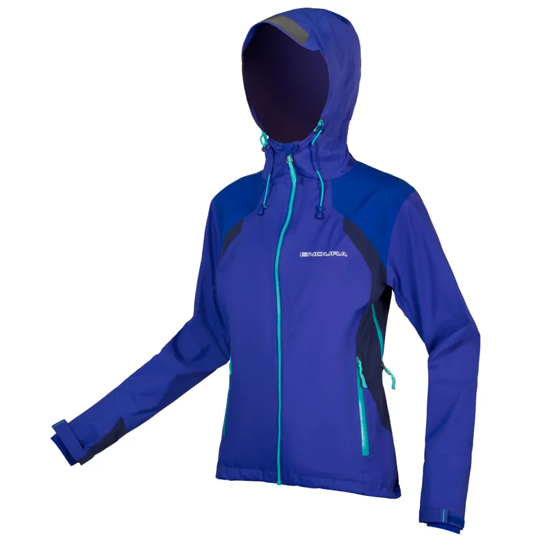 Endura MT500 Womens Waterproof Jacket in Blue